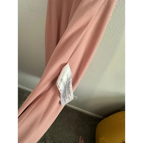 NWT Dress the Population Catalina Fit & Flare Cocktail Midi Dress Size S Blush - Picture 13 of 16